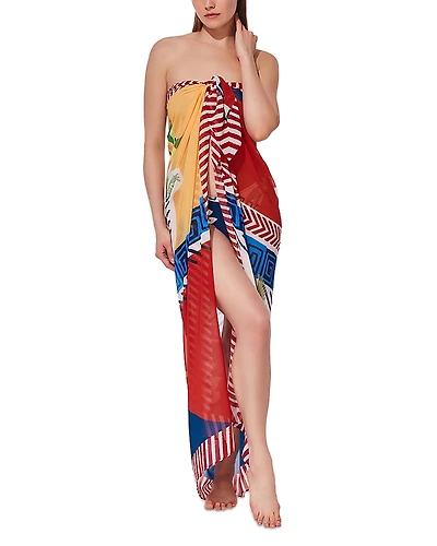 Gottex Printed Pareo Swim Cover Up