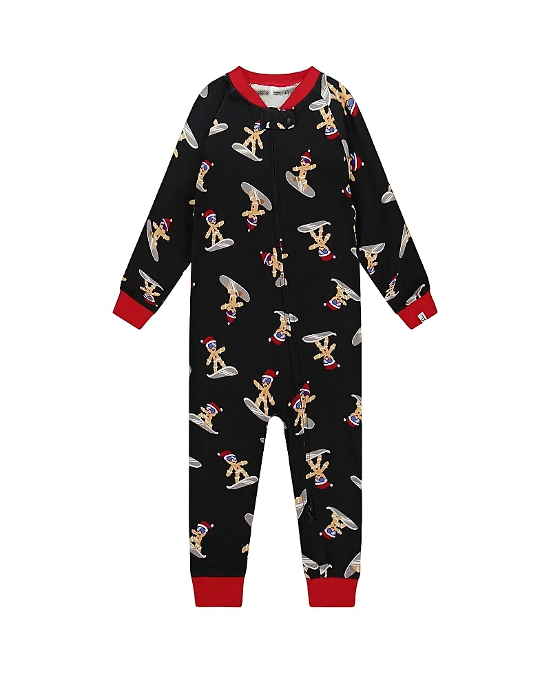 Deux par Boys' Organic Cotton Interlock One-Piece Pajama - Little Kid