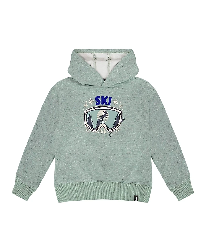 Deux par Unisex Super Soft Hooded Brushed Jersey Sweatshirt