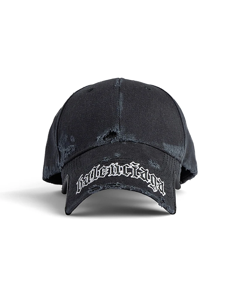 Balenciaga Blackletter Script Cap