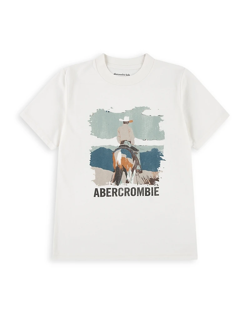 abercrombie kids Boys' Back Trail Graphic Tee - Little Kid, Big Kid