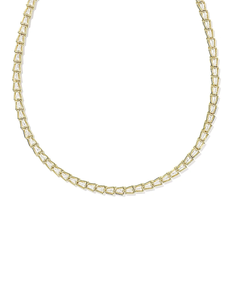 Kendra Scott Bella Crystal Tennis Necklace