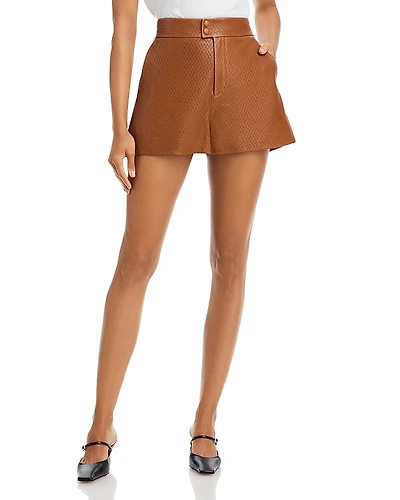 Frame The Leather Boy Shorts