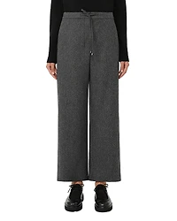 Max Mara Livio Black Wool Cashmere Pants
