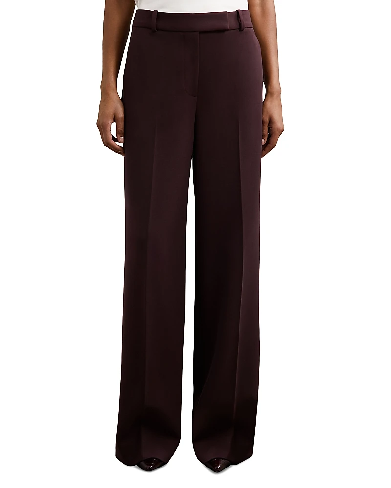 Reiss Gabi Wide Leg Trousers