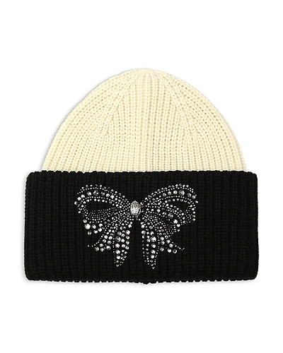 Kurt Geiger London Belgravia Bow Beanie
