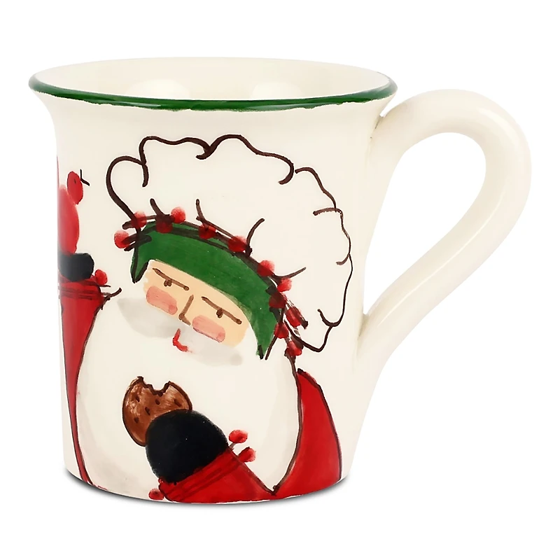 Vietri Old St. Nick 2025 Limited Edition Mug