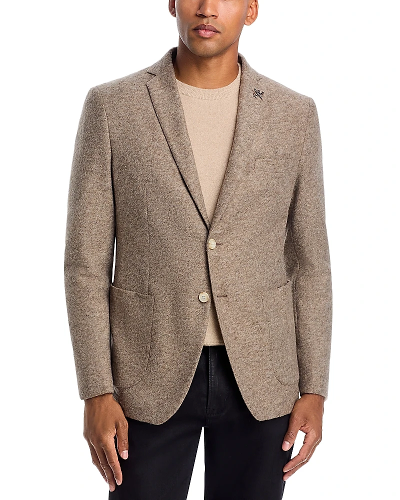 John Varvatos Star Usa Varick Flannel Jersey Sportcoat