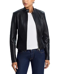 A. l.c. Marlowe Leather Jacket