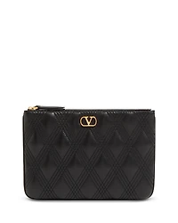 Valentino Garavani Quiltie 67 Medium VLogo Quilted Pouch