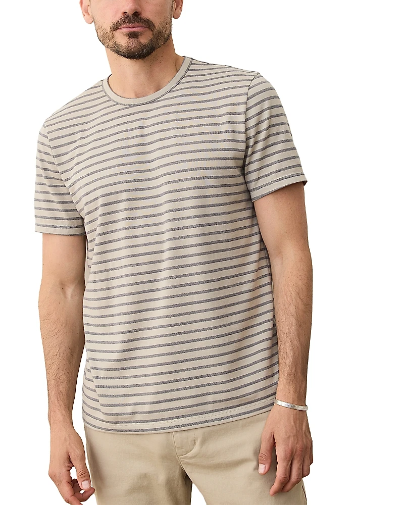 Marine Layer Jacquard Crewneck Tee