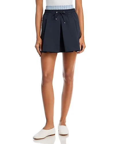 3.1 Phillip Lim Ripstop Double Waist Mini Skirt