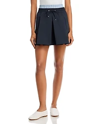 3.1 Phillip Lim Ripstop Double Waist Mini Skirt