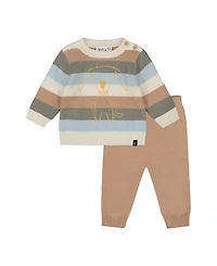 Deux par Boys' Knitted Top and Pant Set - Baby