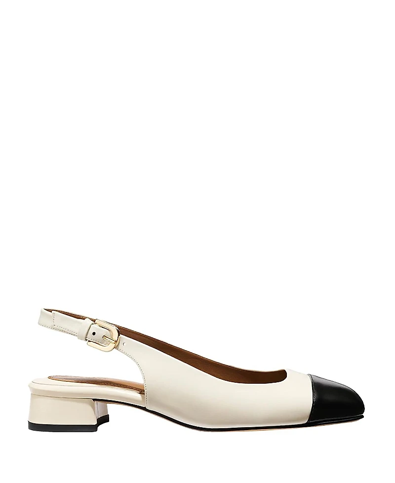 Margaux Women's The Cap-Toe Darcy Slingback Pumps