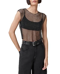 Allsaints Calytrix Sparkle Top