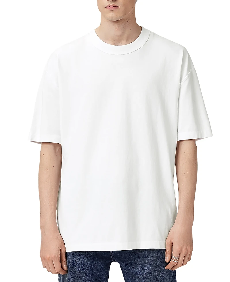Allsaints Nero Short Sleeved Crewneck Tee