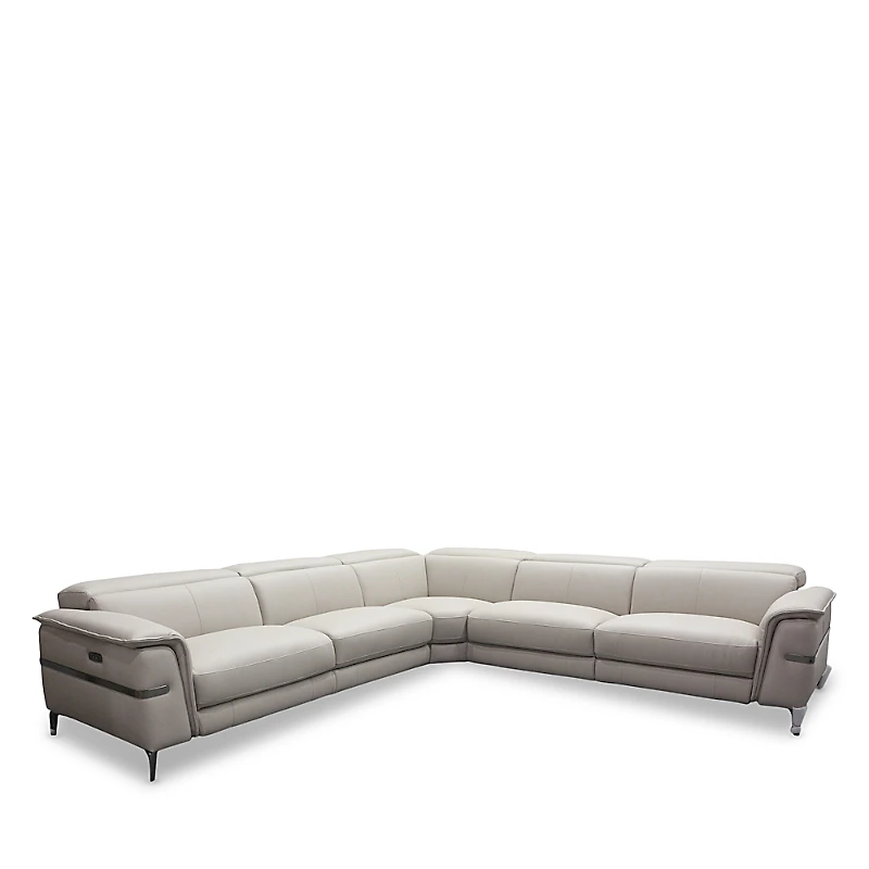 Bloomingdale's Mariono 5 Piece Motion Power Recline Sectional Sofa