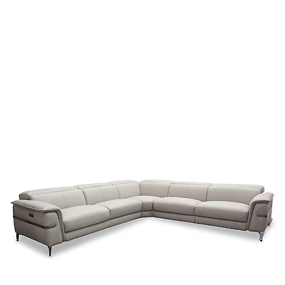 Bloomingdale's Mariono 5 Piece Motion Power Recline Sectional Sofa