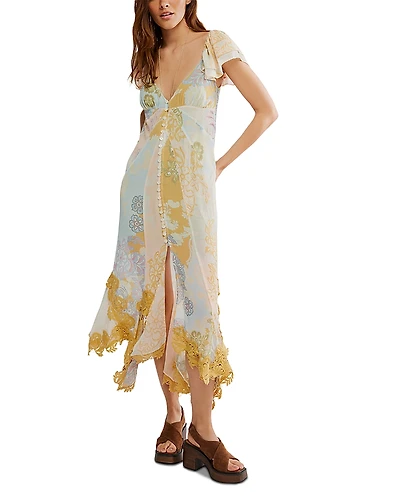 Free People Bali Aurora Midi Dress