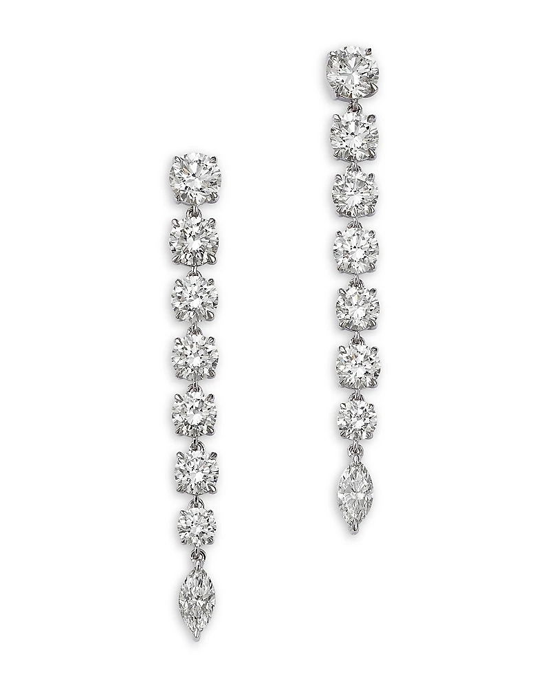Bloomingdale's Fine Collection Luxe Collection Certified Lab Grown Diamond Drop Earrings