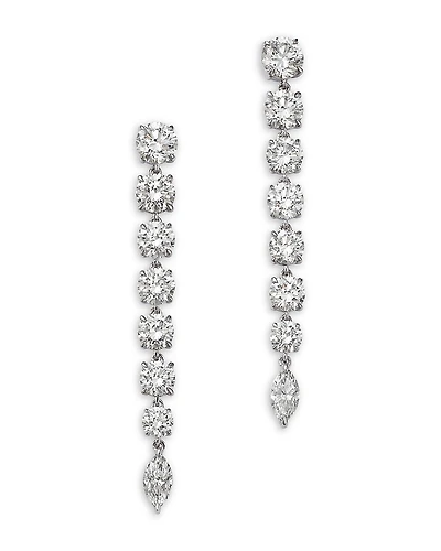 Bloomingdale's Fine Collection Luxe Collection Certified Lab Grown Diamond Drop Earrings