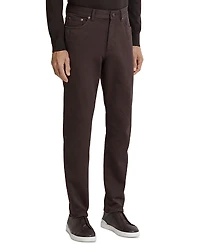 Zegna Stretch Cotton & Cashmere Roccia Pants