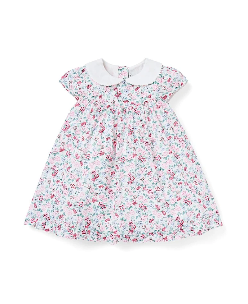 Janie and Jack Girls' Baby Ditsy Floral Collar Dress