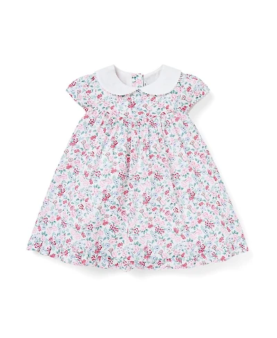 Janie and Jack Girls' Baby Ditsy Floral Collar Dress