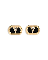Valentino Garavani Logo Stud Earrings, 0.6W