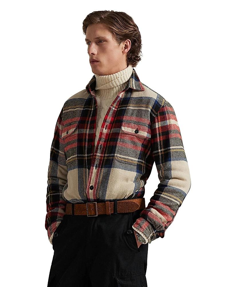 Polo Ralph Lauren Classic Fit Plaid Flannel Workshirt