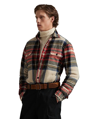 Polo Ralph Lauren Classic Fit Plaid Flannel Workshirt