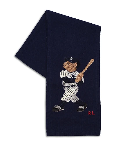 Polo Ralph Lauren Intarsia Bear Scarf