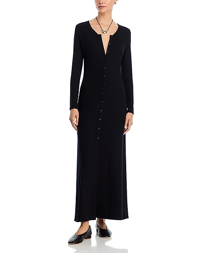 Leset Lauren Long Sleeve Cardigan Dress