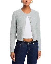 French Connection Tinsel Knit Slim Cardigan Sweater