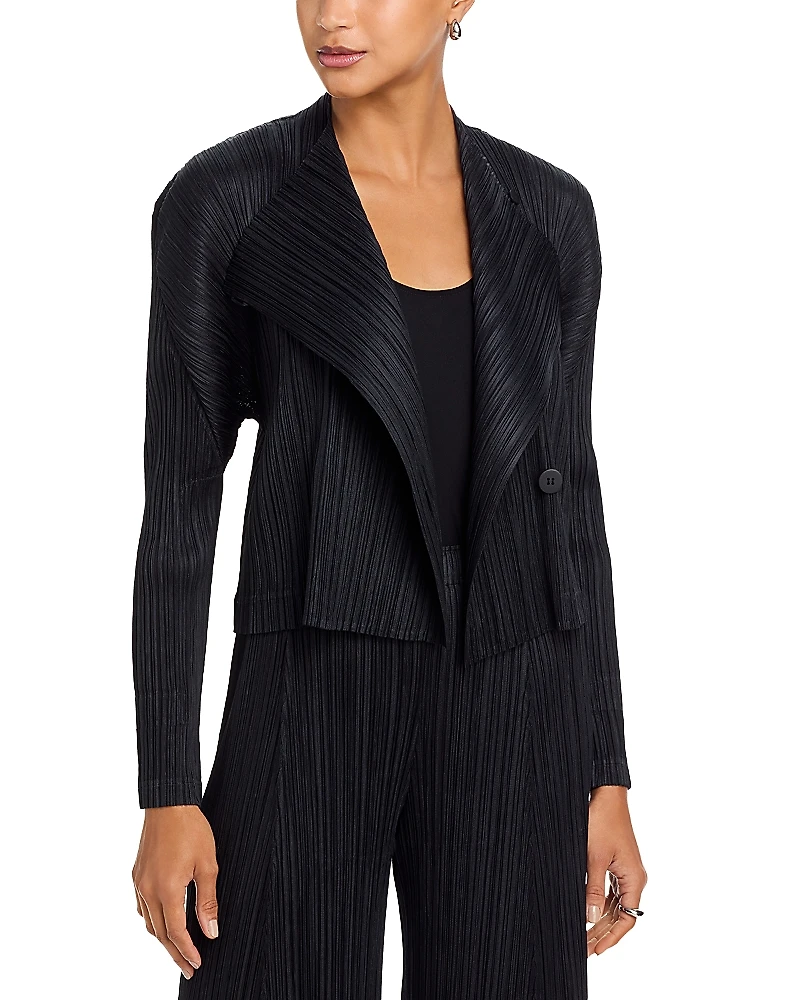 Pleats Please Issey Miyake Pleated Jacket