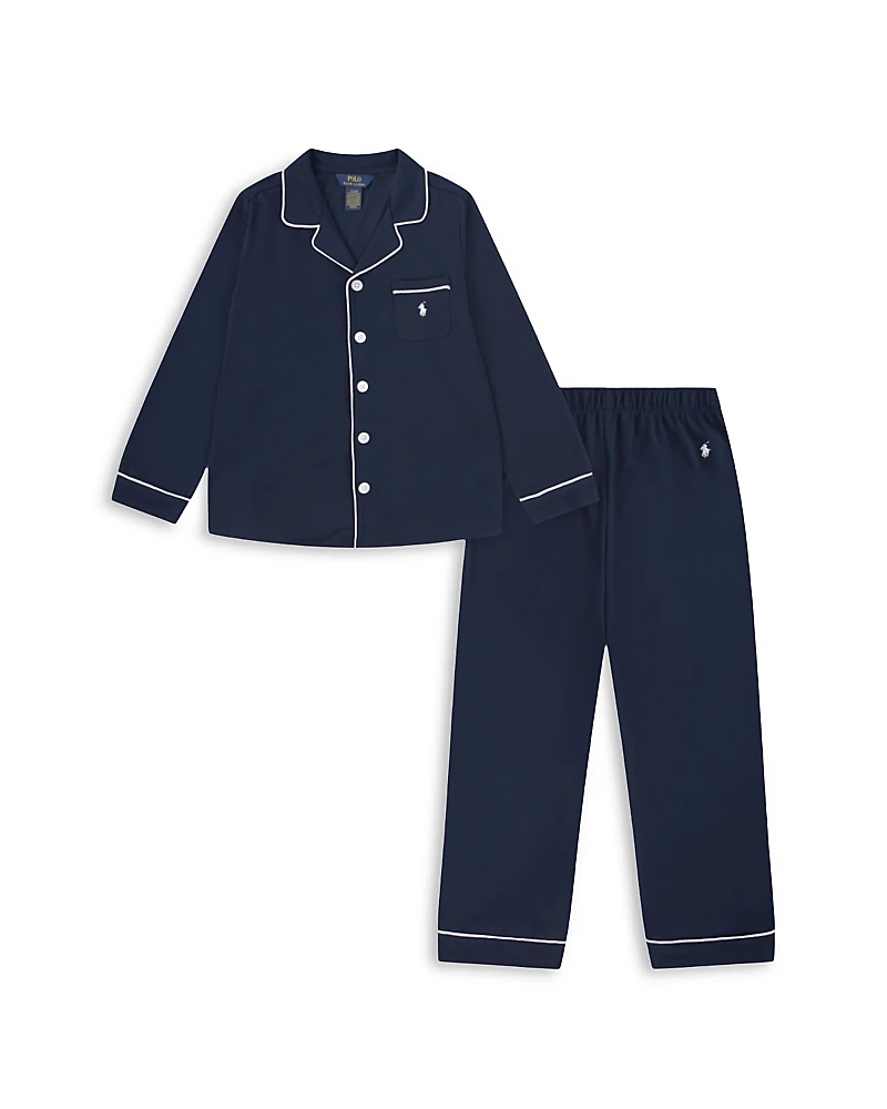 Polo Ralph Lauren Girls' Jersey Sleep Set