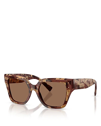 Dolce & Gabbana Square Sunglasses, 52mm