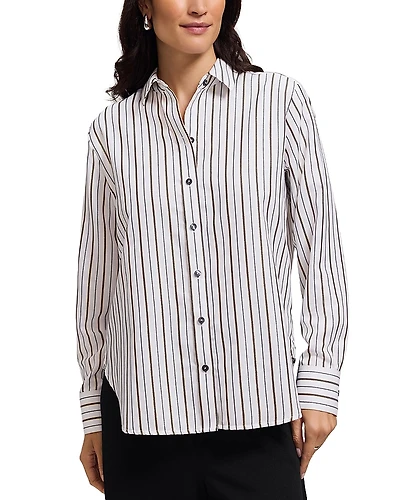 Foxcroft Meghan Metallic Shirt