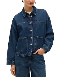 Vero Moda Jamie Studded Denim Shirt