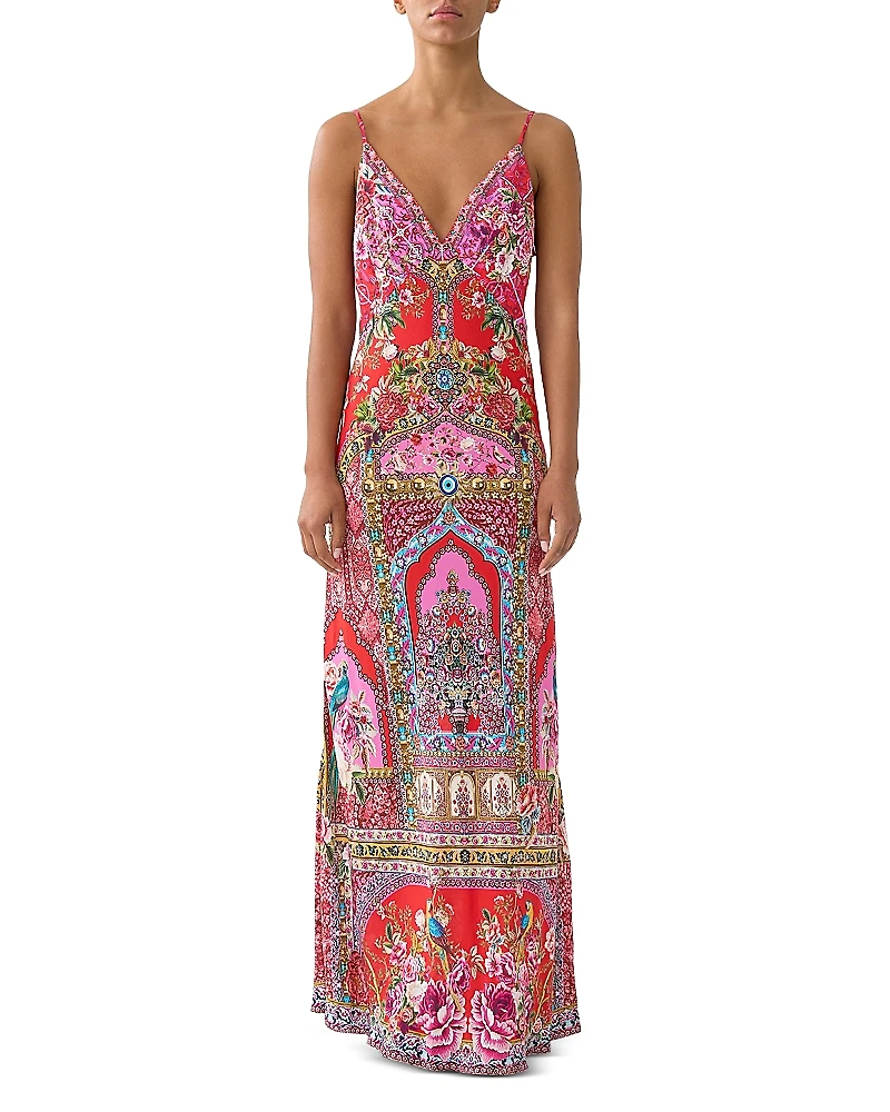 Camilla Silk Maxi Slip Dress