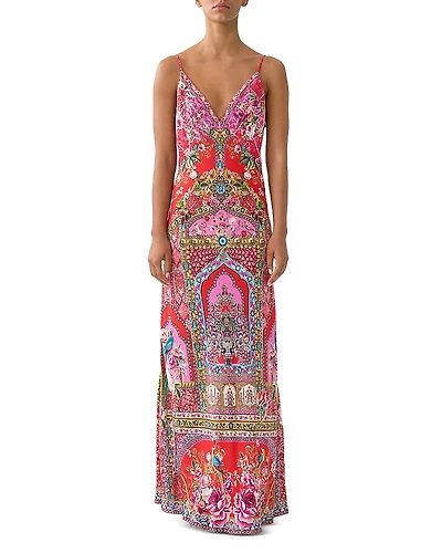 Camilla Silk Maxi Slip Dress