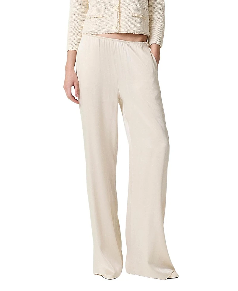 Nocturne Elastic-Waist Relaxed Pants
