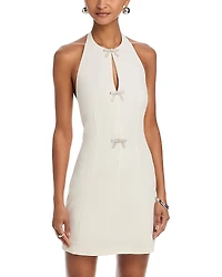 Steve Madden Juvia Rhinestone Bow Dress