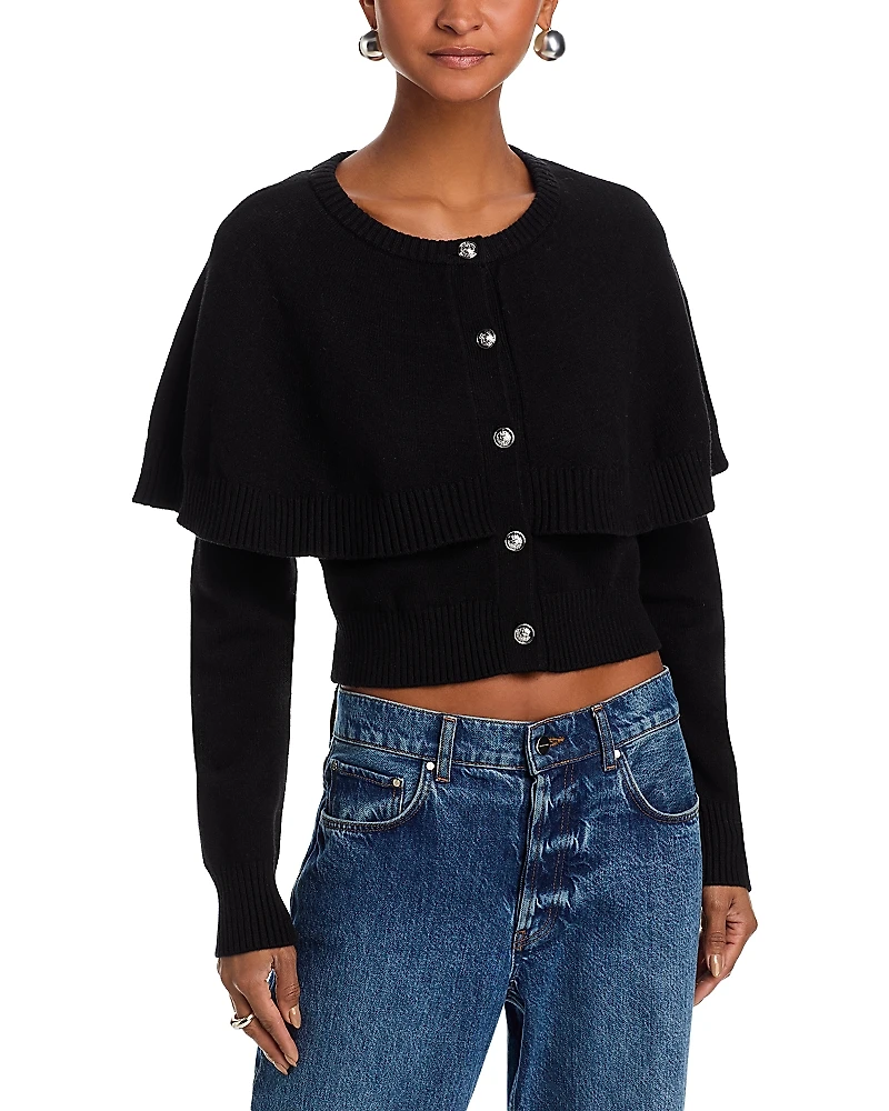 Steve Madden Gisselle Cape Cardigan Sweater