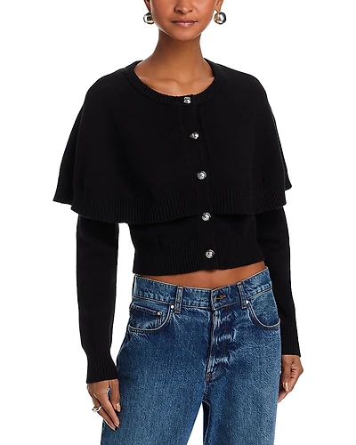 Steve Madden Gisselle Cape Cardigan Sweater