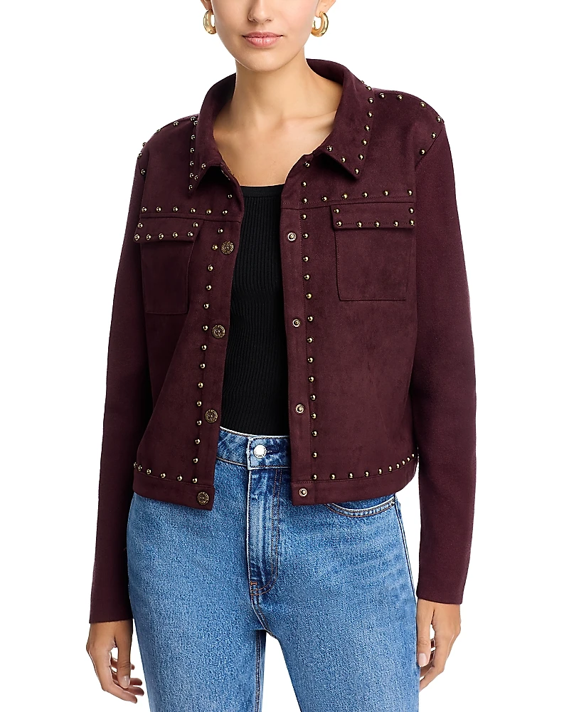 Sioni Faux Suede Jacket