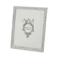 Olivia Riegel Classic Crystal Pave Frame, 8.75 x 10.75