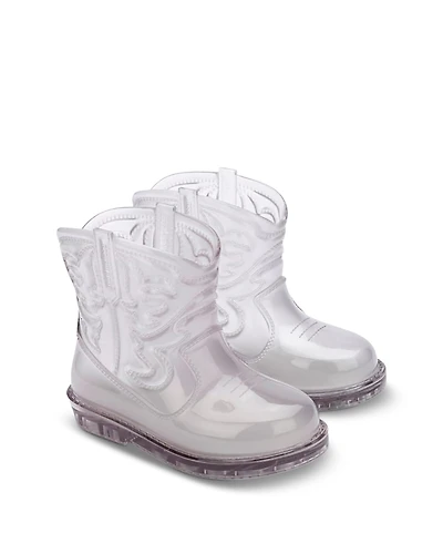 Mini Melissa Girls' Texas Jelly Cowboy Boots - Toddler, Big Kid