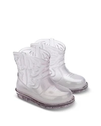 Mini Melissa Girls' Texas Jelly Cowboy Boots - Toddler, Big Kid